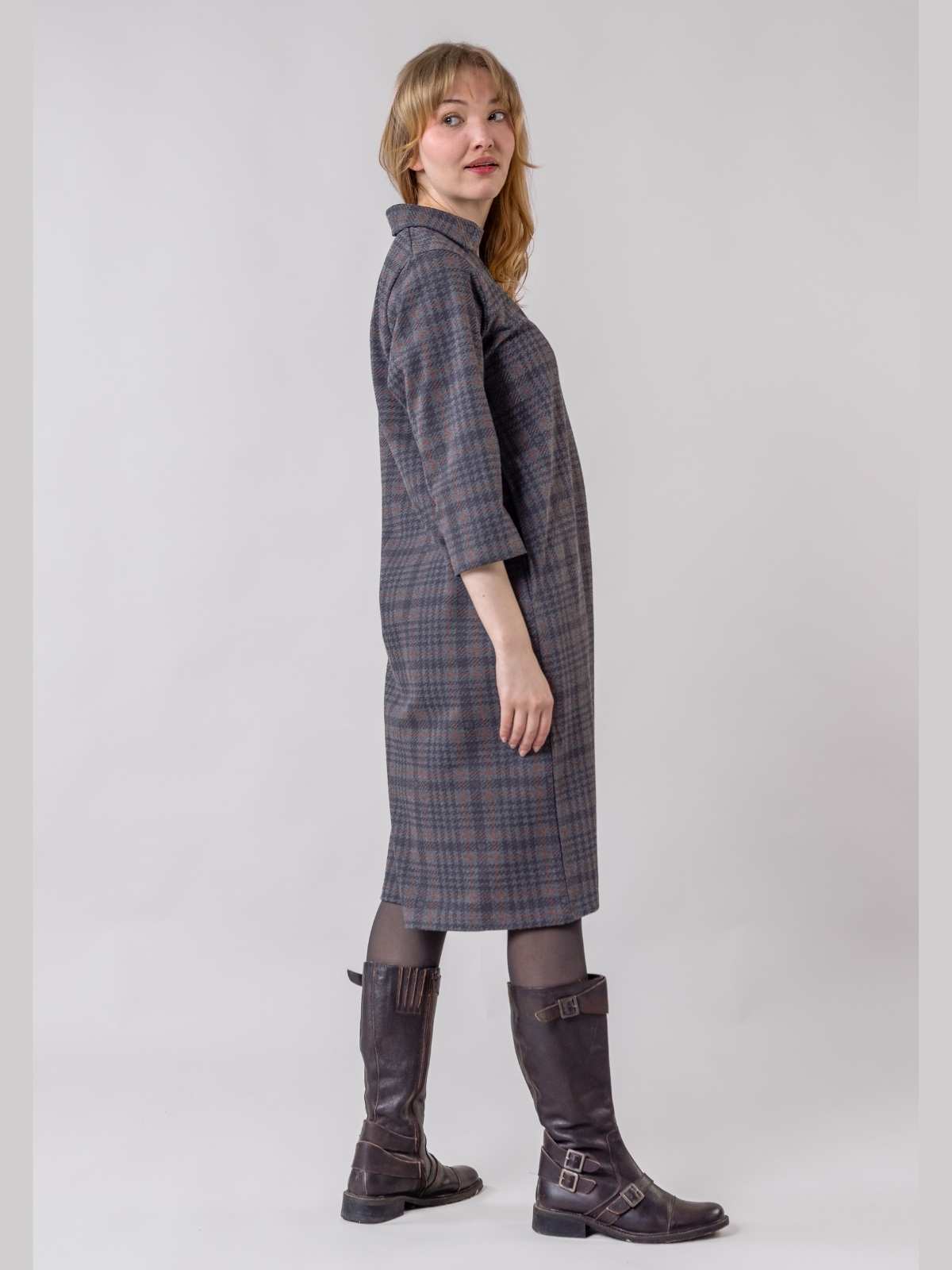 VALKAMA mekko, grey melange