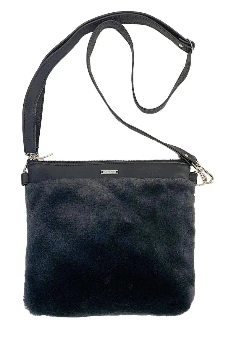 VITI laukku, tekoturkis Globe Hope