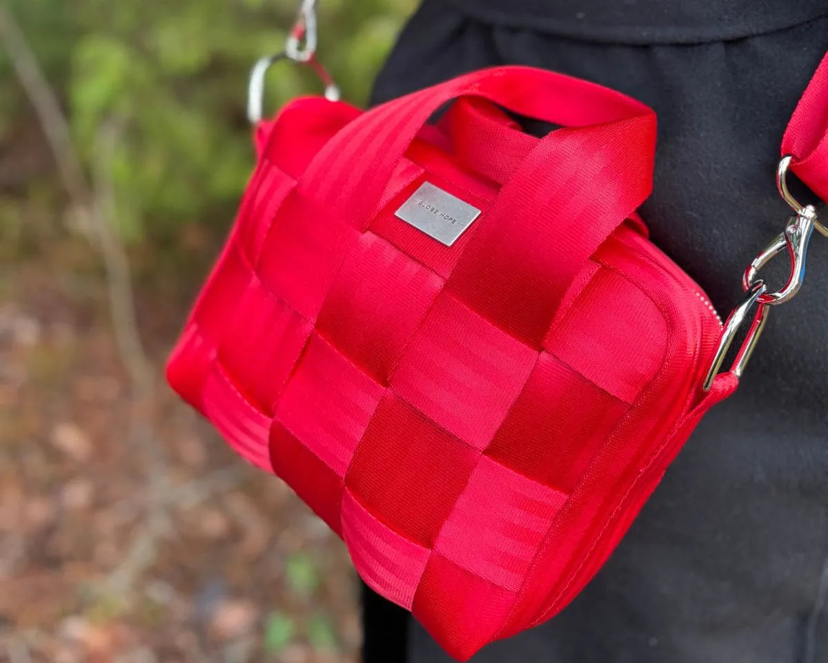 HILLA laukku, kirkkaanpunainen