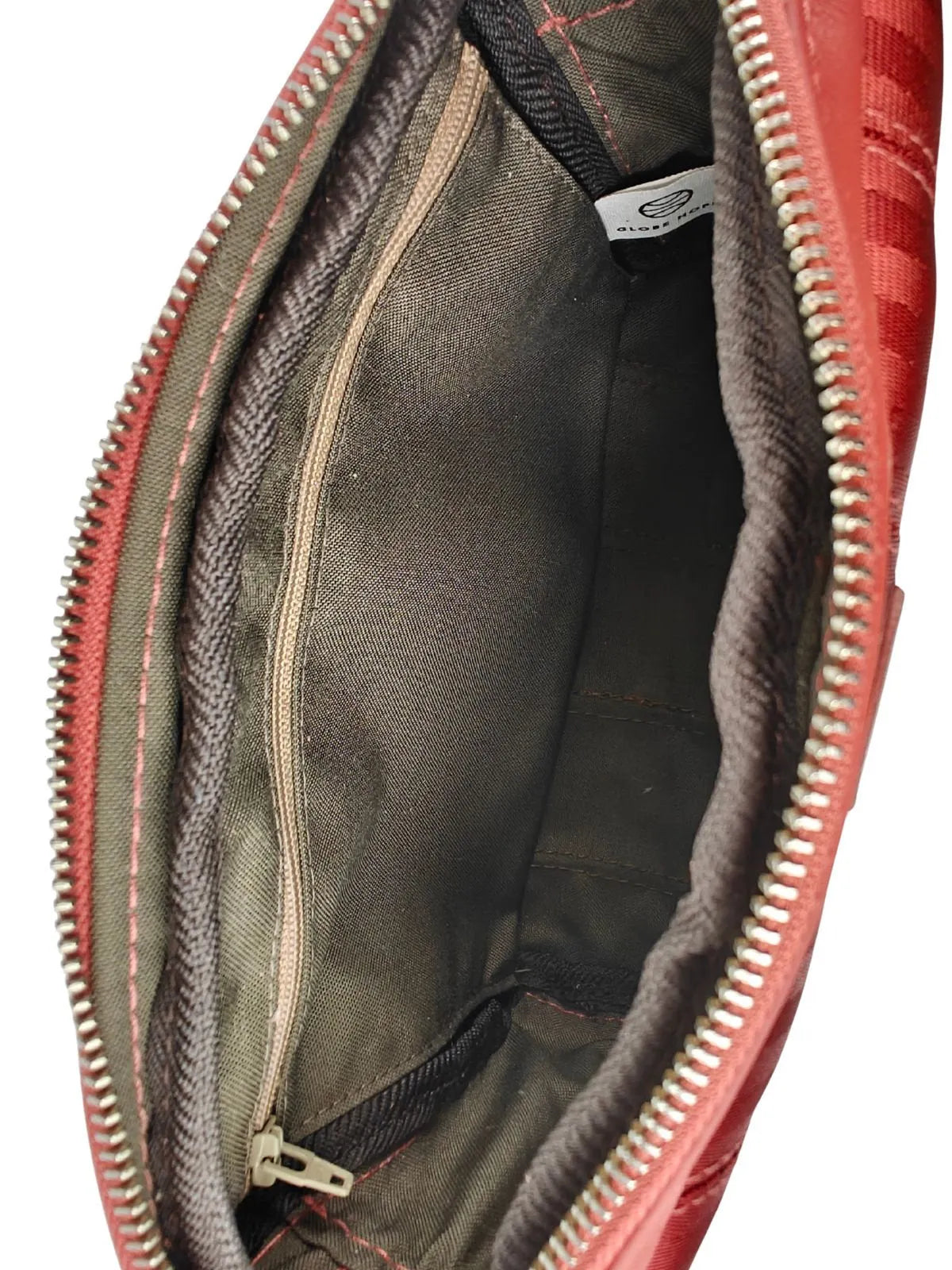 Globe Hope, Kaste laukku terracotta, sisäkuva.