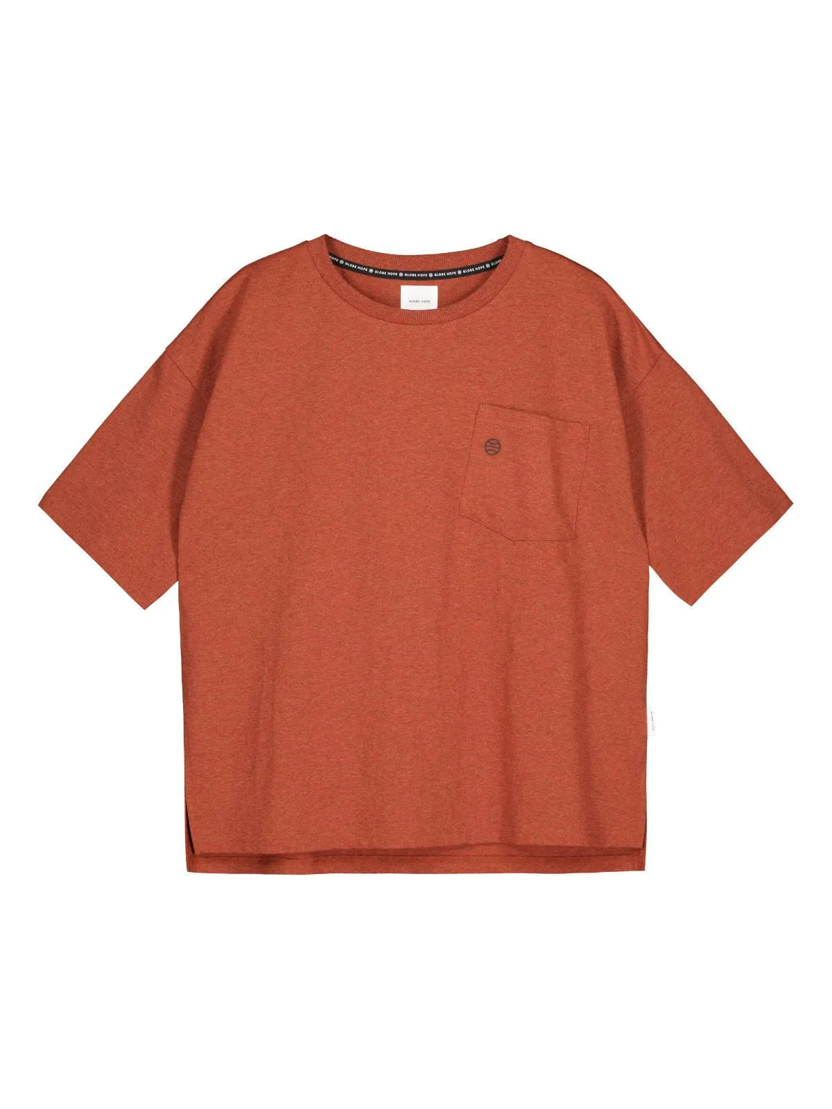Globe Hope Luiro t-paita, mecca oranssi, tuotekuva.