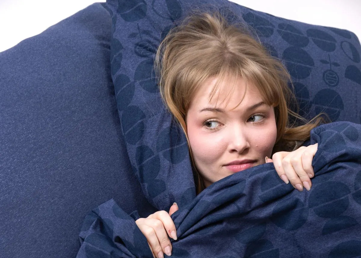 UHKU pussilakanasetti, navy sininen