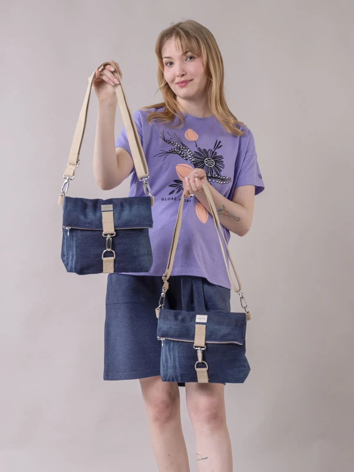 TUISKU bag, denim