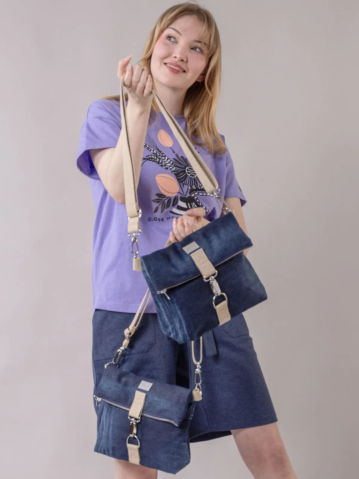 TUISKU bag, denim