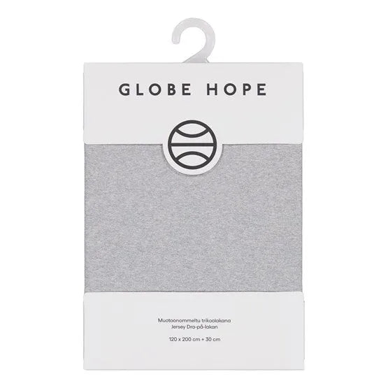 UUTTU muotoonommeltu lakana, harmaa
