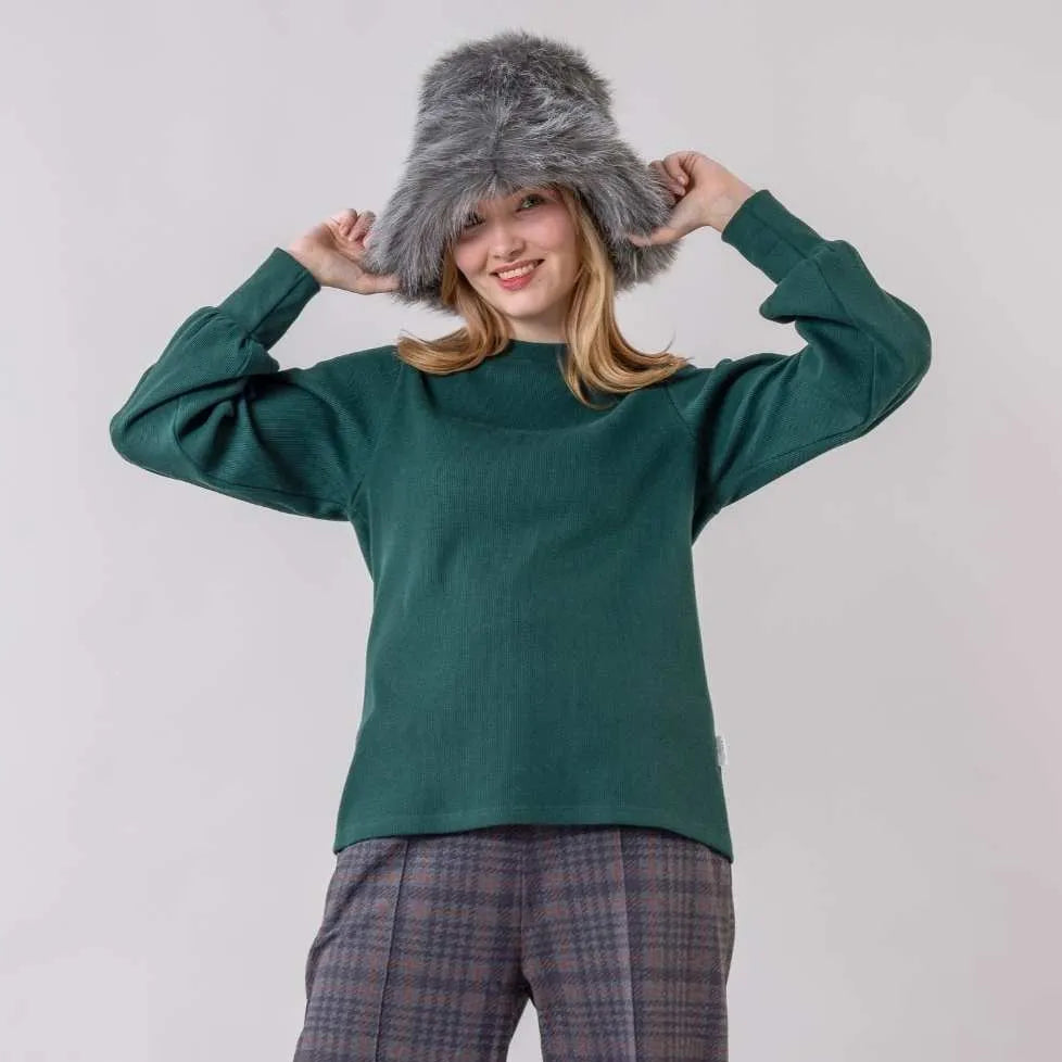 Globe Hope, Pore paita, metsänvihreä, kokokuva fiilistelyä. 