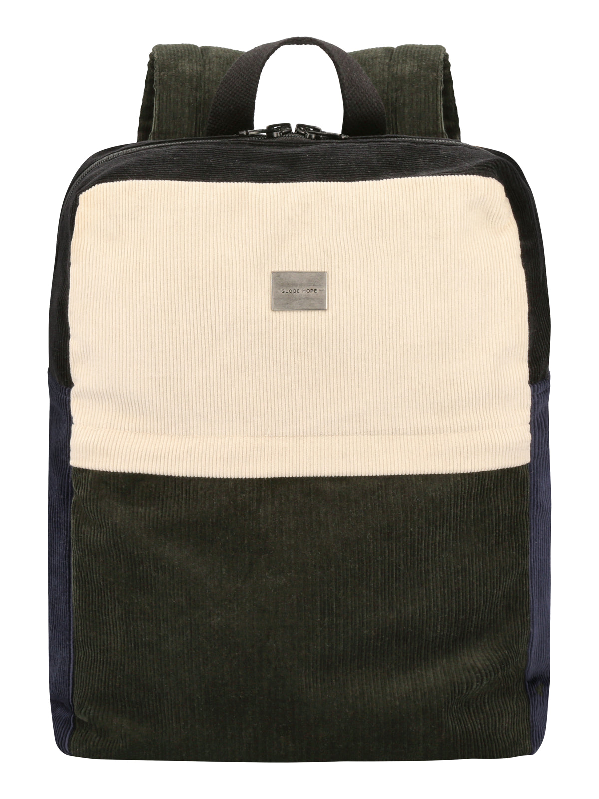 SUMU REPPU, patched corduroy