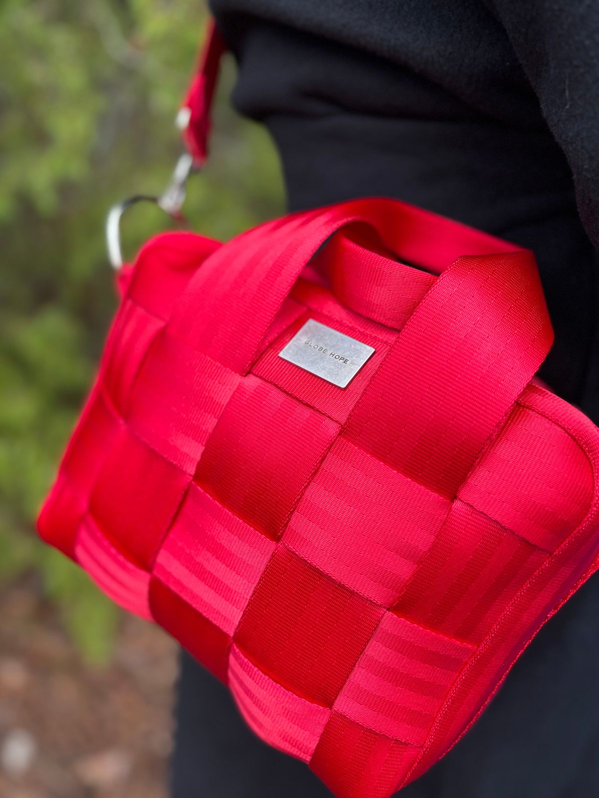 HILLA laukku, kirkkaanpunainen