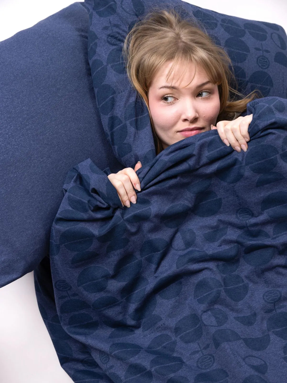 UHKU pussilakanasetti, navy sininen