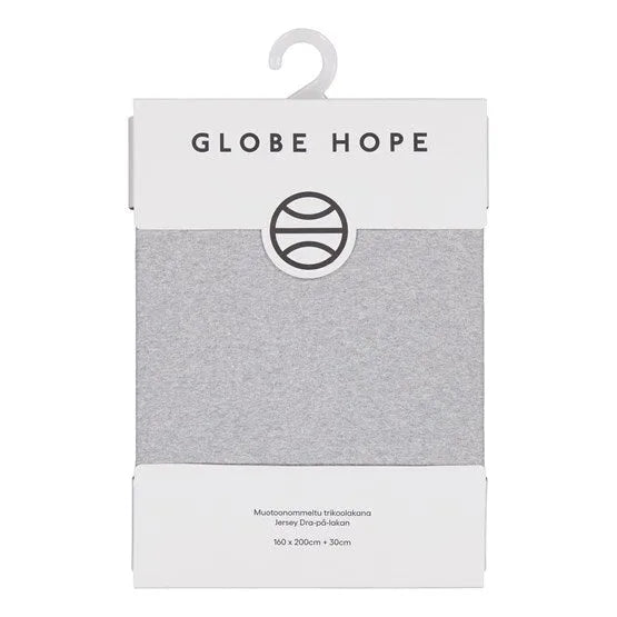 UUTTU muotoonommeltu lakana, harmaa