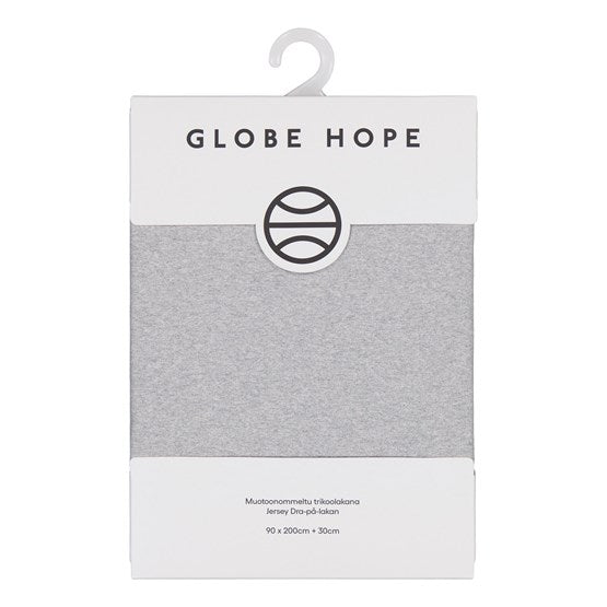 UUTTU fitted sheet, grey