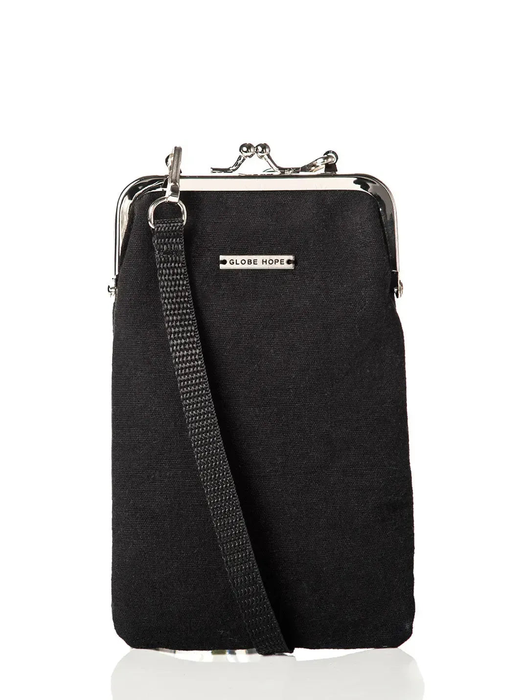 Globe Hope, Vuotos kännykkäpussukka musta, tuotekuva.