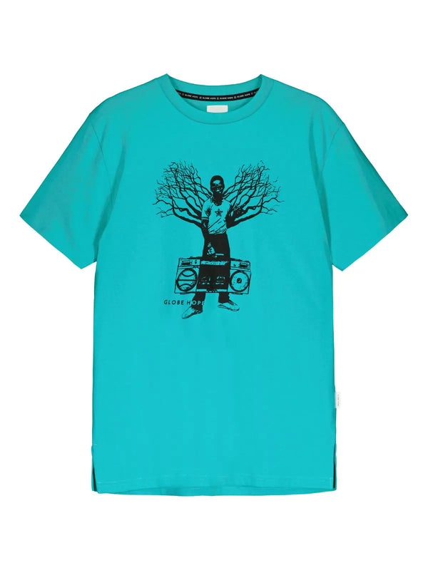 SMARAGDI t-shirt, turquoise