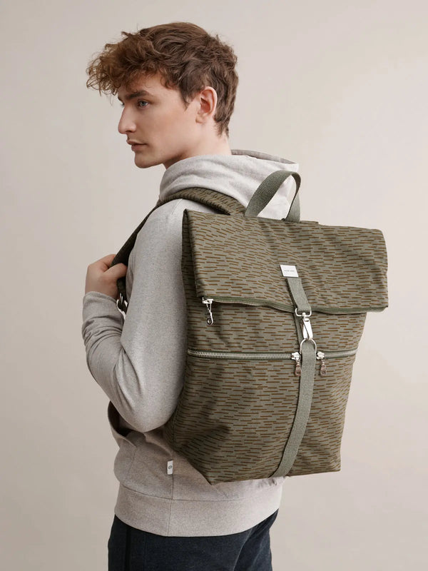 VIIMA backpack, green print